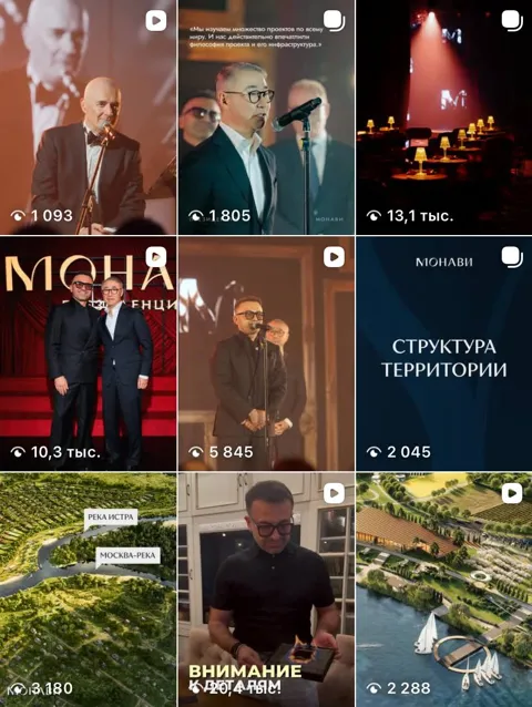 Президенция Монави: реальные примеры контента из портфолио Анны